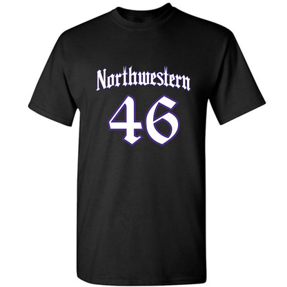 Northwestern - NCAA Football : Lincoln Creager - T-Shirt-0