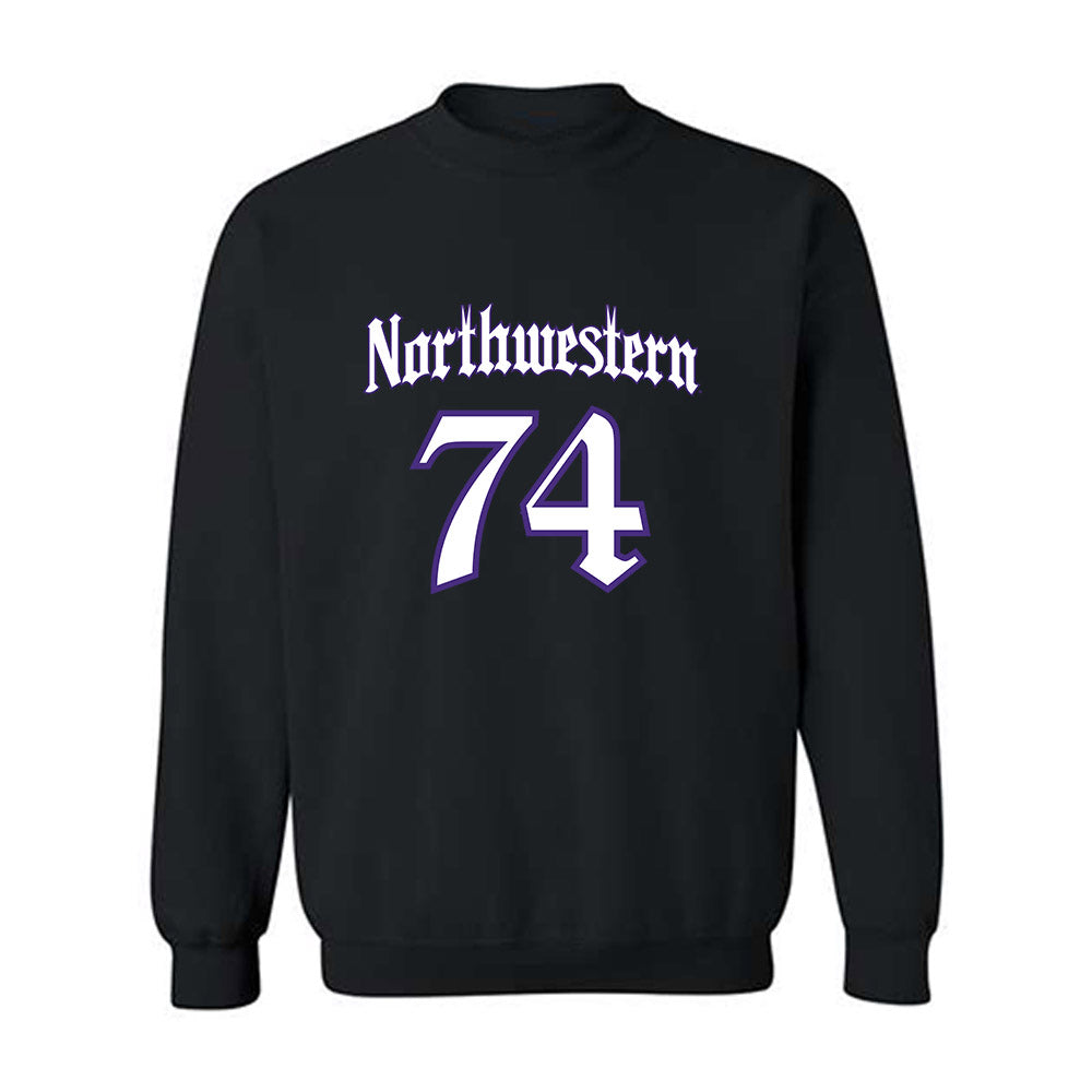 Northwestern - NCAA Football : Nicholas Herzog - Crewneck Sweatshirt