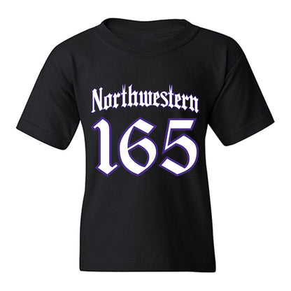 Northwestern - NCAA Wrestling : Eddie Enright - Youth T-Shirt-0