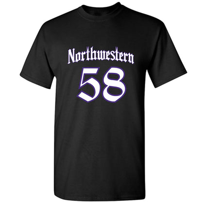 Northwestern - NCAA Football : Nathaniel Campbell - T-Shirt-0