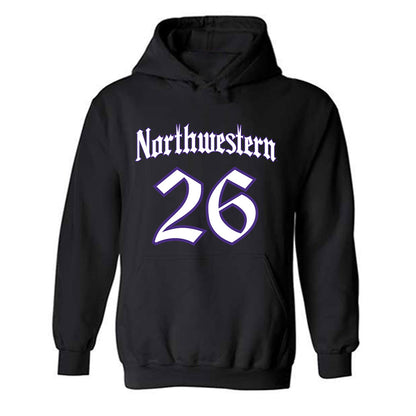 Northwestern - NCAA Women's Lacrosse : Bricin Mahoney - Hooded Sweatshirt-0
