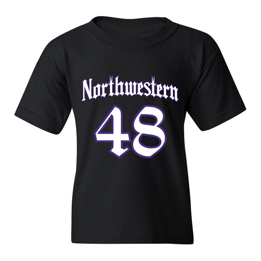 Northwestern - NCAA Football : Drew Wagner - Youth T-Shirt