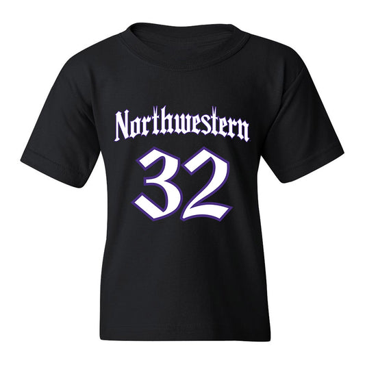 Northwestern - NCAA Women's Soccer : Elyse DeSchryver - Youth T-Shirt