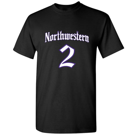 Northwestern - NCAA Women's Basketball : Caroline Lau - T-Shirt