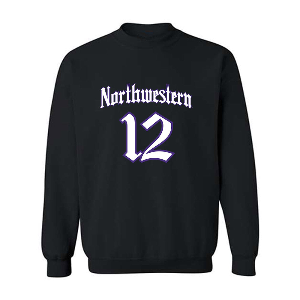 Northwestern - NCAA Women's Volleyball : Buse Hazan - Crewneck Sweatshirt-0