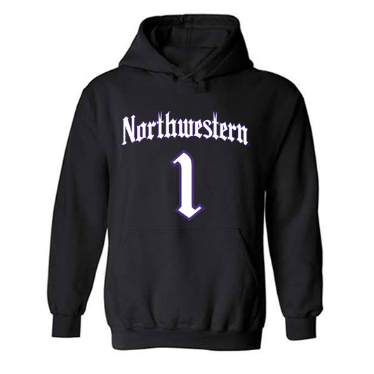 Northwestern - NCAA Baseball : Preston Knott - Hooded Sweatshirt-0