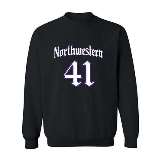 Northwestern - NCAA Football : Robby Preckel - Crewneck Sweatshirt-0