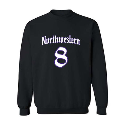 Northwestern - NCAA Women's Volleyball : Rachel Johnson - Crewneck Sweatshirt