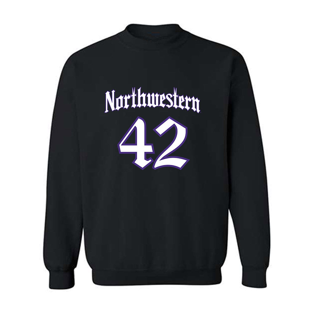 Northwestern - NCAA Women's Lacrosse : Hannah Rudolph - Crewneck Sweatshirt-0