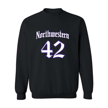 Northwestern - NCAA Women's Lacrosse : Hannah Rudolph - Crewneck Sweatshirt-0