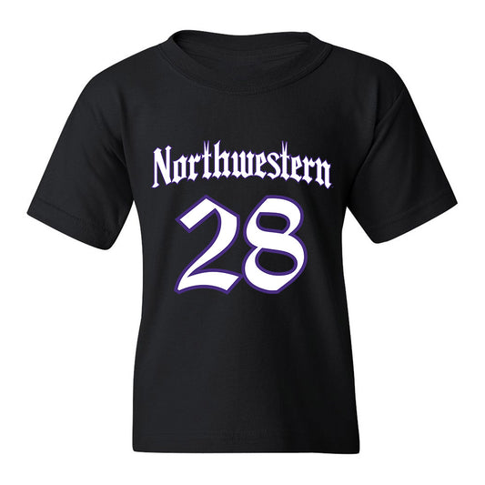 Northwestern - NCAA Baseball : Trent Liolios - Youth T-Shirt