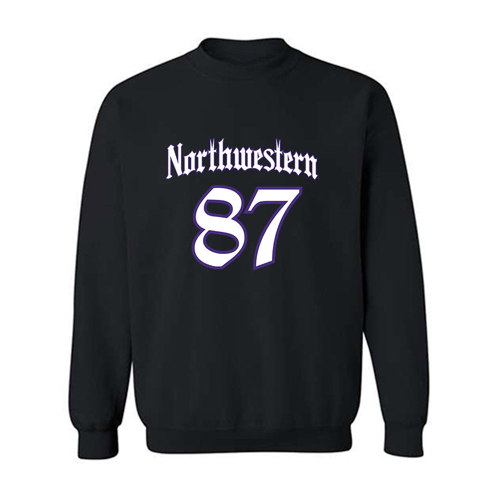 Northwestern - NCAA Football : Carson Grove - Crewneck Sweatshirt-0