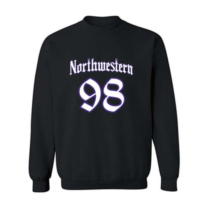 Northwestern - NCAA Football : Landon Lauter - Crewneck Sweatshirt-0