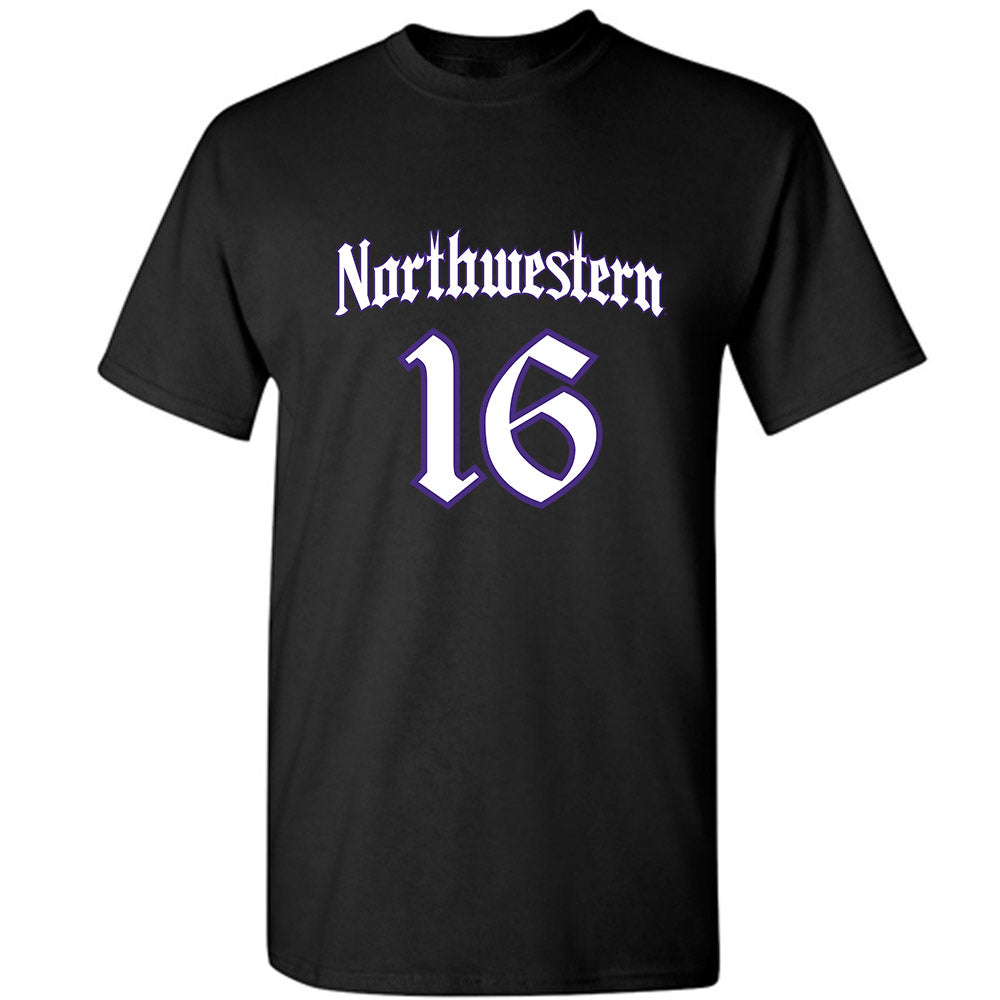 Northwestern - NCAA Women's Lacrosse : Niki Miles - T-Shirt-0