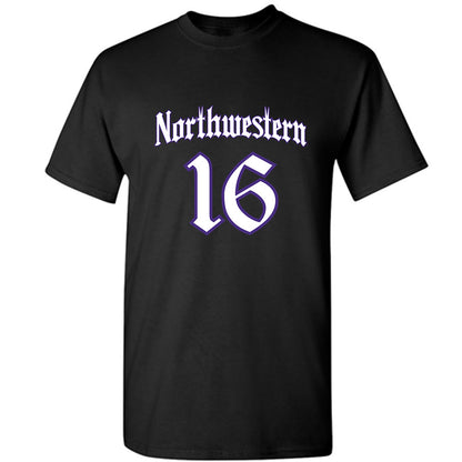 Northwestern - NCAA Women's Lacrosse : Niki Miles - T-Shirt-0