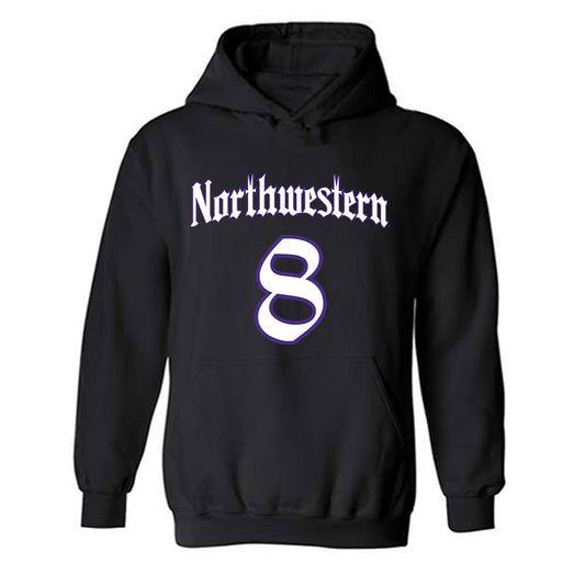 Northwestern - NCAA Women's Lacrosse : Megan Mallgrave - Hooded Sweatshirt