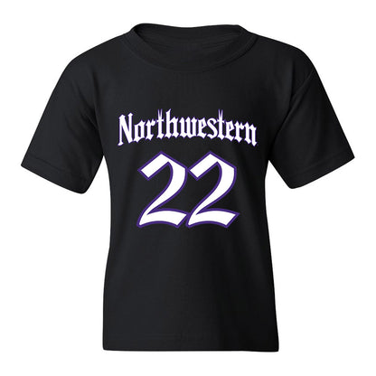 Northwestern - NCAA Women's Lacrosse : Serafina DeMunno - Youth T-Shirt