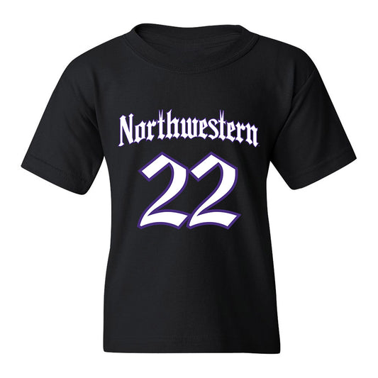 Northwestern - NCAA Women's Lacrosse : Serafina DeMunno - Youth T-Shirt