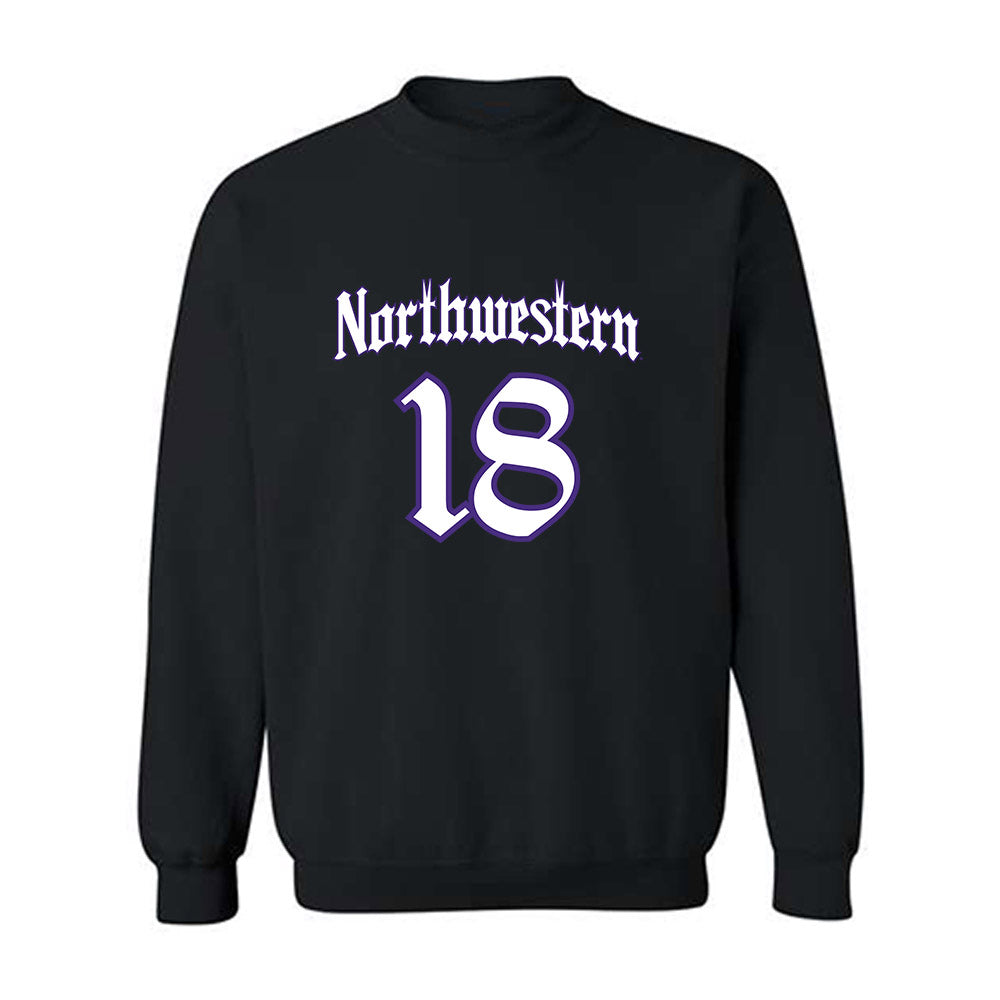 Northwestern - NCAA Women's Soccer : Holland Carey - Crewneck Sweatshirt-0
