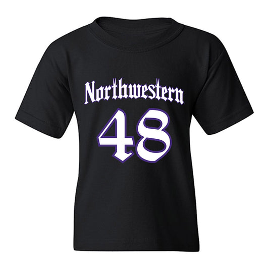 Northwestern - NCAA Football : Tyler Kielmeyer - Youth T-Shirt-0