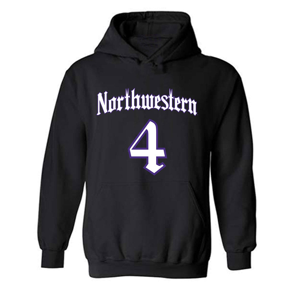 Northwestern - NCAA Women's Field Hockey : Ashley Sessa - Hooded Sweatshirt