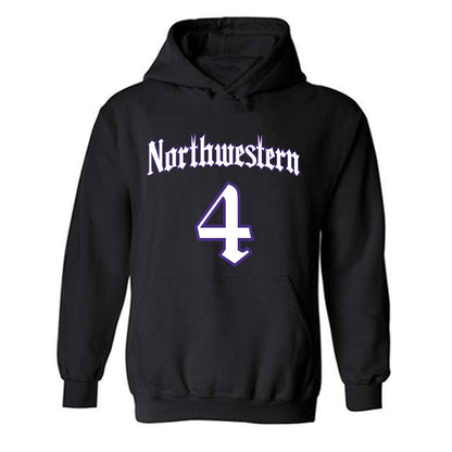 Northwestern - NCAA Women's Field Hockey : Ashley Sessa - Hooded Sweatshirt