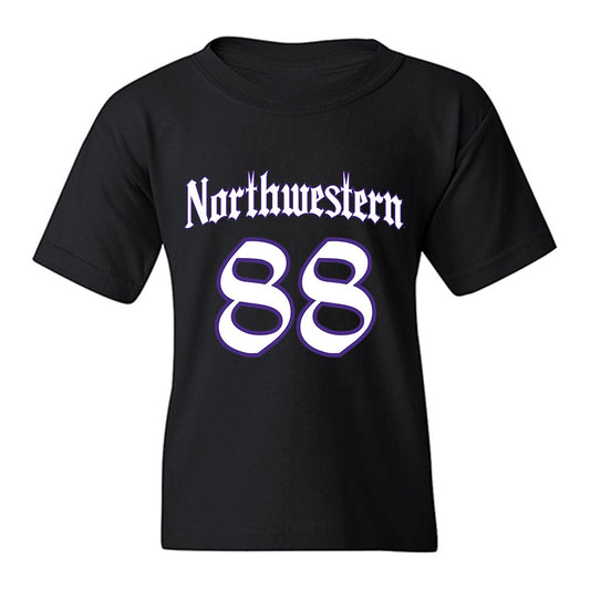 Northwestern - NCAA Football : Alex Lines - Youth T-Shirt-0