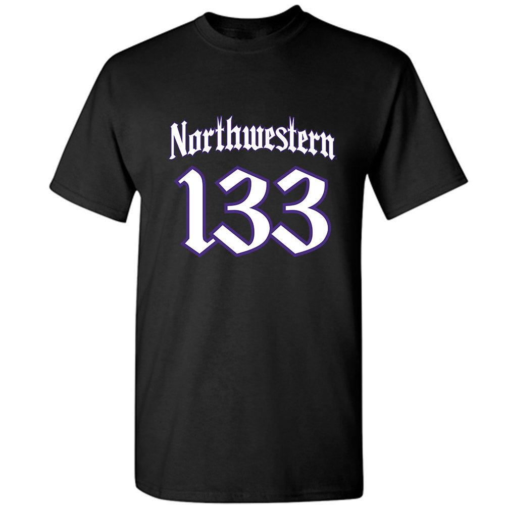 Northwestern - NCAA Wrestling : Patrick Adams - T-Shirt