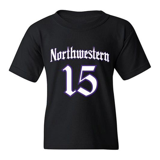 Northwestern - NCAA Football : Sean Winton - Youth T-Shirt-0