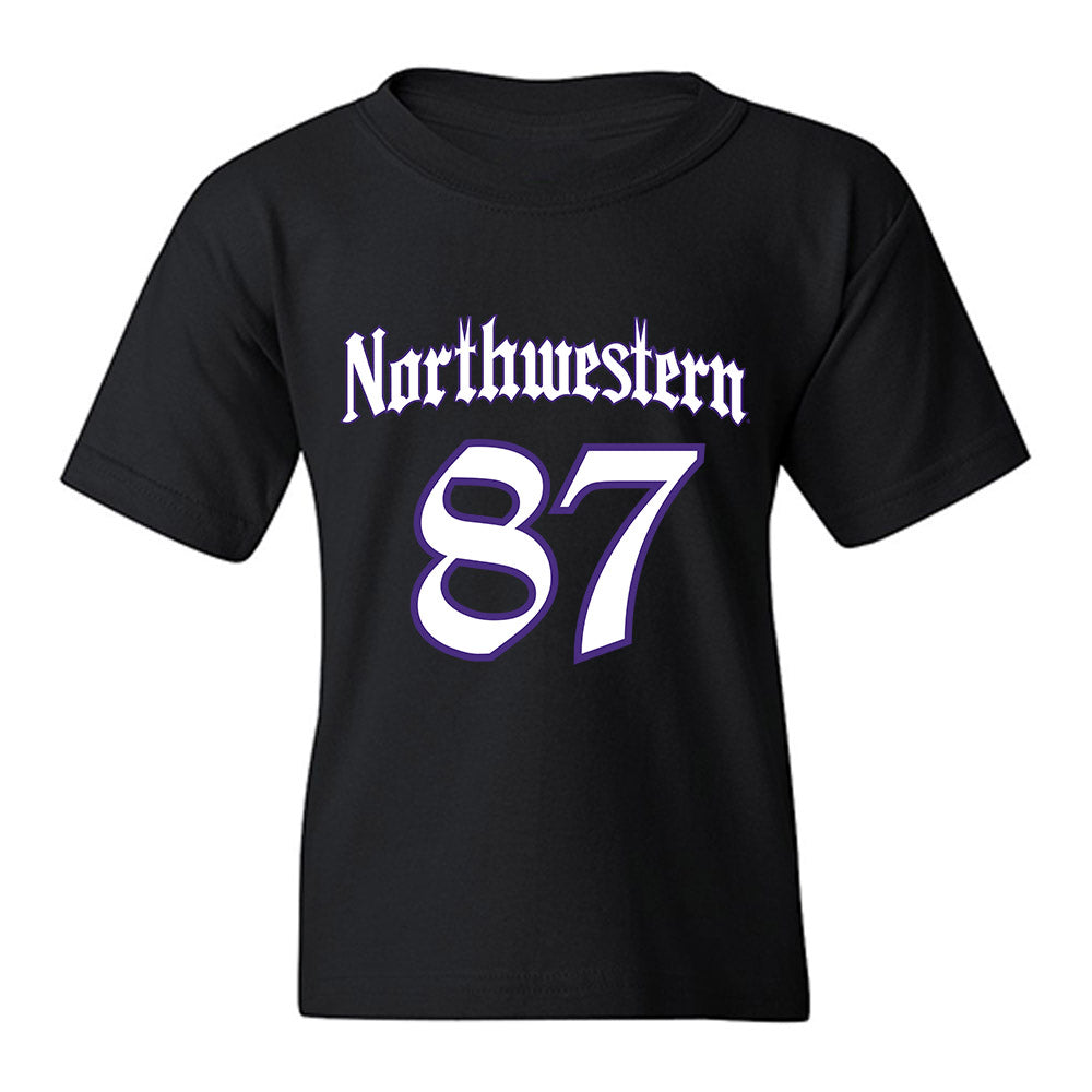 Northwestern - NCAA Football : Carson Grove - Youth T-Shirt-0