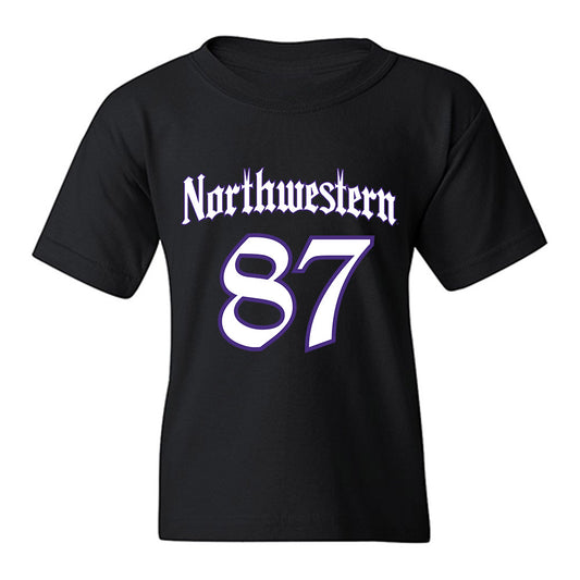 Northwestern - NCAA Football : Carson Grove - Youth T-Shirt-0