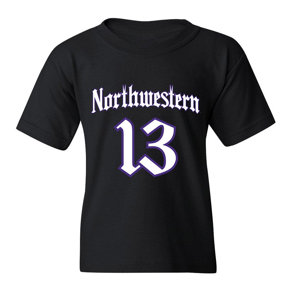 Northwestern - NCAA Women's Fencing : Ava Wade-Currie - Youth T-Shirt