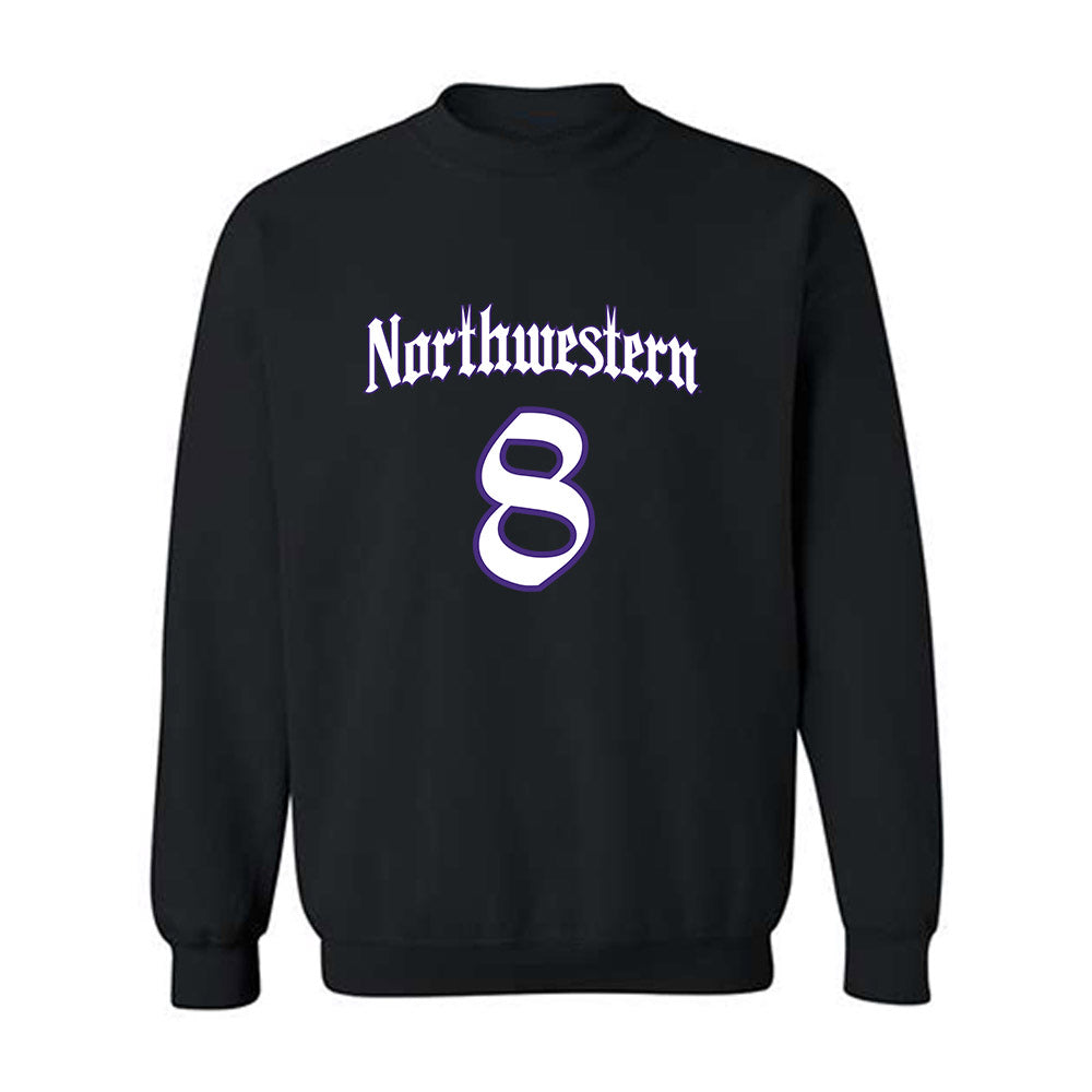 Northwestern - NCAA Softball : Kaylie Avvisato - Crewneck Sweatshirt-0