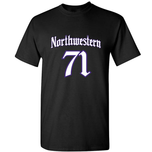 Northwestern - NCAA Football : Dennis Rahouski - T-Shirt-0