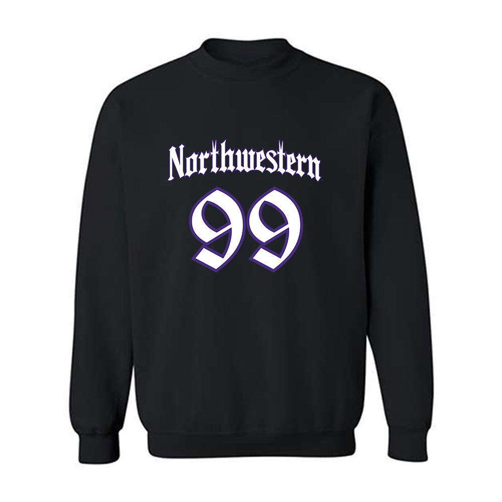 Northwestern - NCAA Football : Troy Regovich - Crewneck Sweatshirt-0