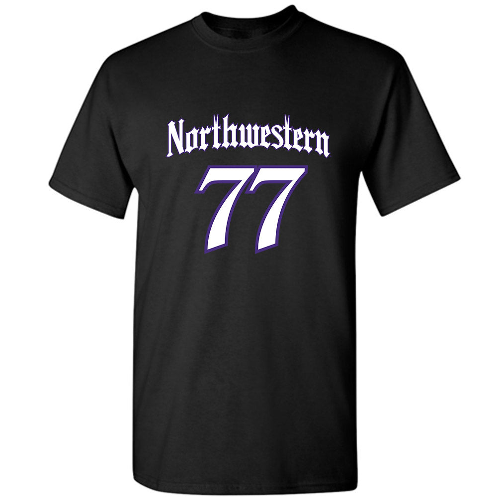 Northwestern - NCAA Football : Idrys Cotton - T-Shirt-0