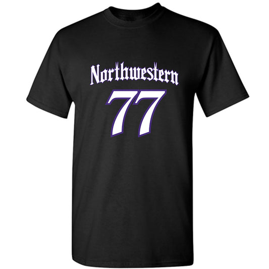 Northwestern - NCAA Football : Idrys Cotton - T-Shirt-0