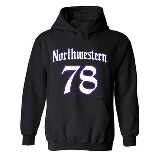 Northwestern - NCAA Football : Trey Boyd - Hooded Sweatshirt-0