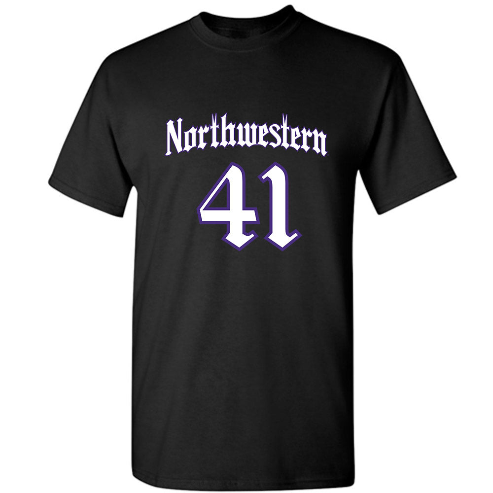 Northwestern - NCAA Football : Robby Preckel - T-Shirt-0