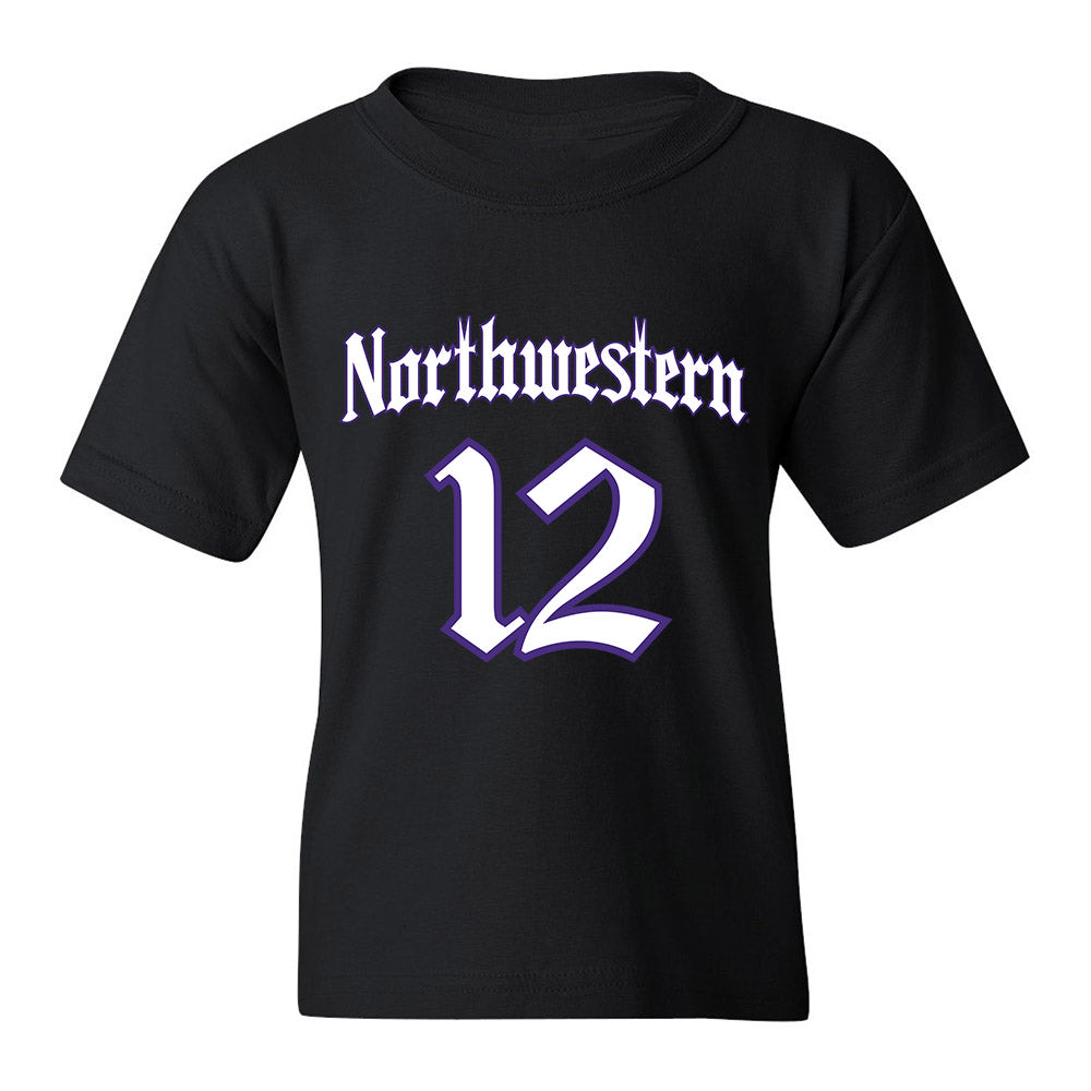 Northwestern - NCAA Women's Basketball : Casey Harter - Youth T-Shirt
