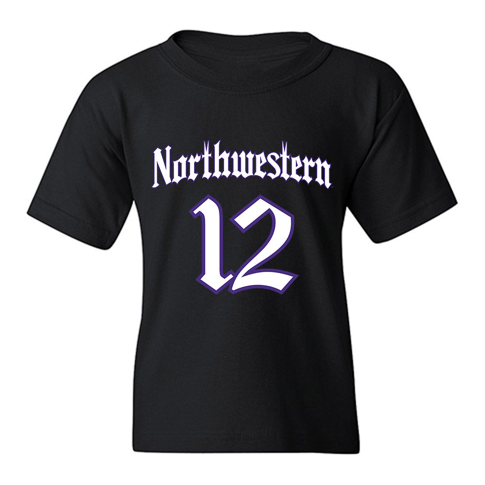 Northwestern - NCAA Baseball : Cooper Joned - Youth T-Shirt-0