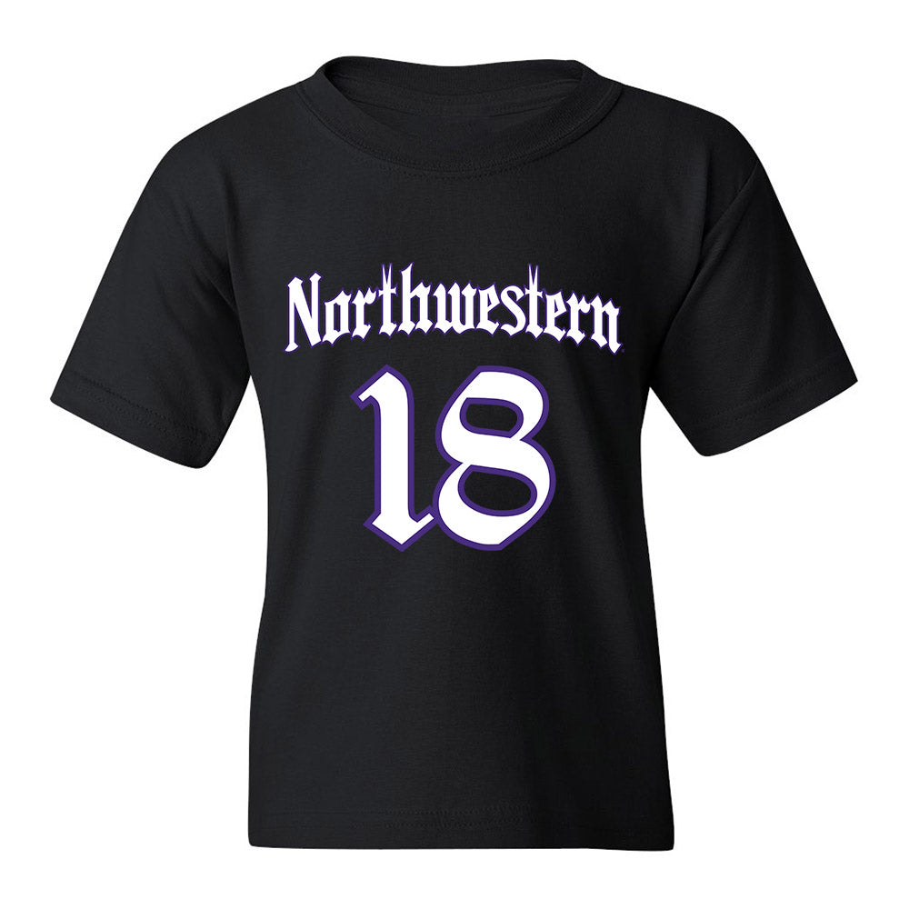 Northwestern - NCAA Women's Volleyball : Kathryn Randorf - Youth T-Shirt