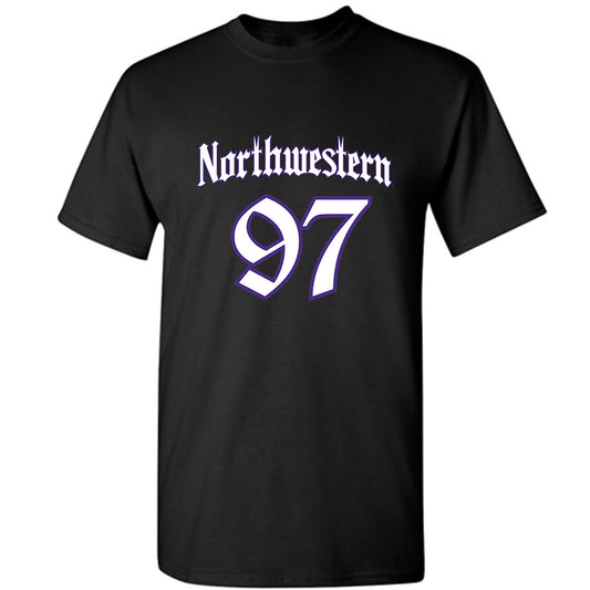 Northwestern - NCAA Football : Braxton Strong - T-Shirt-0
