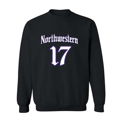 Northwestern - NCAA Football : Griffin Wilde - Crewneck Sweatshirt-0