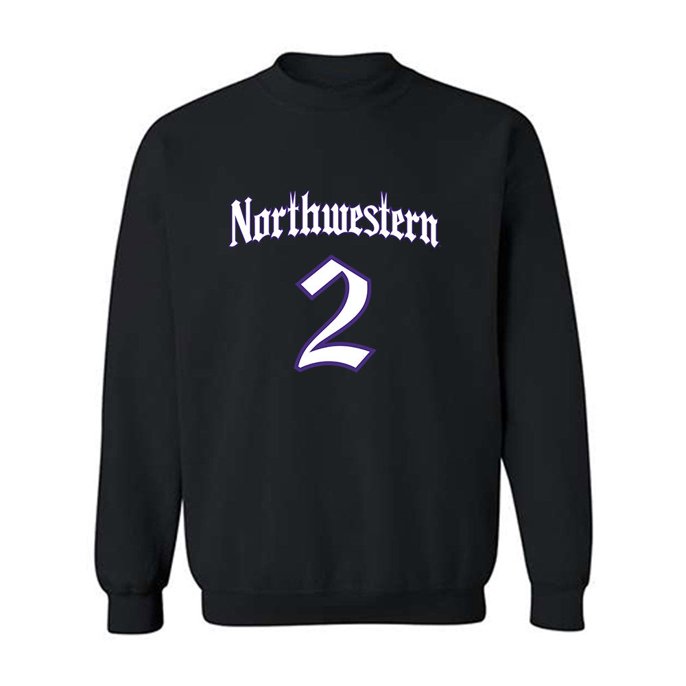 Northwestern - NCAA Women's Basketball : Kyla Jones - Crewneck Sweatshirt-0