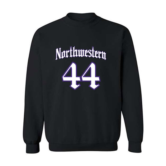 Northwestern - NCAA Men's Basketball : Angelo Ciaravino - Crewneck Sweatshirt