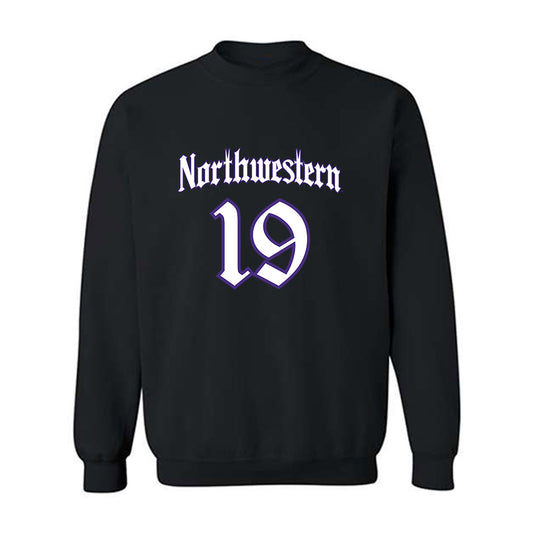 Northwestern - NCAA Women's Fencing : Thea Nguyen - Crewneck Sweatshirt