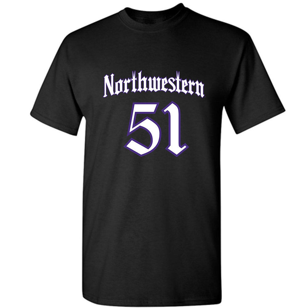 Northwestern - NCAA Football : Miles Crutchley - T-Shirt