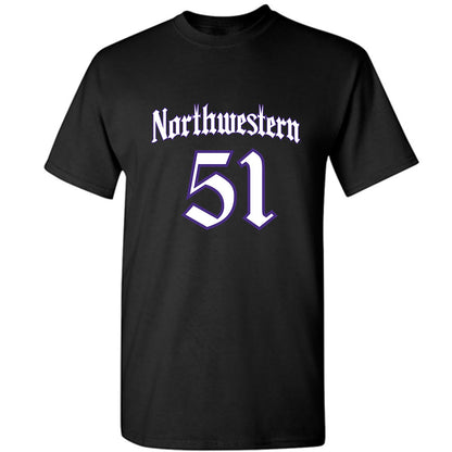 Northwestern - NCAA Football : Miles Crutchley - T-Shirt