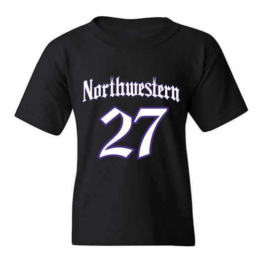 Northwestern - NCAA Softball : Ainsley Muno - Youth T-Shirt-0
